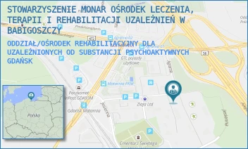 ODDZIAŁ/OŚRODEK REHABILITACYJNY DLA UZALEŻNIONYCH OD SUBSTANCJI PSYCHOAKTYWNYCH - STOWARZYSZENIE MONAR OŚRODEK LECZENIA, TERAPII I REHABILITACJI UZALEŻNIEŃ W BABIGOSZCZY - UL. AGRARNA 2,  GDAŃSK