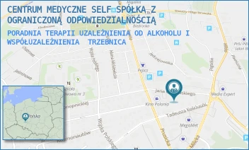 PORADNIA TERAPII UZALEŻNIENIA OD ALKOHOLU I WSPÓŁUZALEŻNIENIA - CENTRUM MEDYCZNE SELF SPÓŁKA Z OGRANICZONĄ ODPOWIEDZIALNOŚCIĄ - JANA OLSZEWSKIEGO 5,  TRZEBNICA