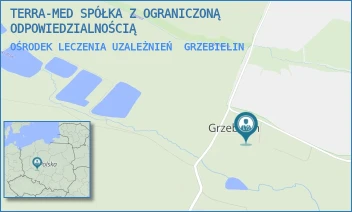 OŚRODEK LECZENIA UZALEŻNIEŃ - TERRA-MED SPÓŁKA Z OGRANICZONĄ ODPOWIEDZIALNOŚCIĄ - GRZEBIELIN 6C,  GRZEBIELIN
