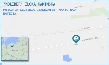 PORADNIA LECZENIA UZALEŻNIEŃ - "KOLIBER" ILONA KAMIŃSKA - MICHAŁA DRZYMAŁY 1,  NAKŁO NAD NOTECIĄ
