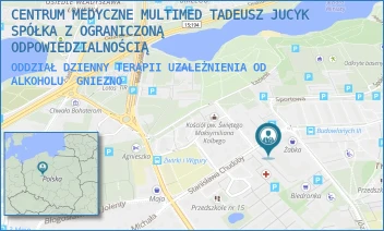 ODDZIAŁ DZIENNY TERAPII UZALEŻNIENIA OD ALKOHOLU - CENTRUM MEDYCZNE MULTIMED TADEUSZ JUCYK SPÓŁKA Z OGRANICZONĄ ODPOWIEDZIALNOŚCIĄ - CHUDOBY 16,  GNIEZNO