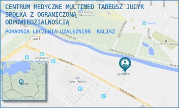 PORADNIA LECZENIA UZALEŻNIEŃ - CENTRUM MEDYCZNE MULTIMED TADEUSZ JUCYK SPÓŁKA Z OGRANICZONĄ ODPOWIEDZIALNOŚCIĄ - MAJKOWSKA 13A,  KALISZ