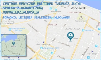 PORADNIA LECZENIA UZALEŻNIEŃ - CENTRUM MEDYCZNE MULTIMED TADEUSZ JUCYK SPÓŁKA Z OGRANICZONĄ ODPOWIEDZIALNOŚCIĄ - PIEKARSKA 5,  WŁOCŁAWEK