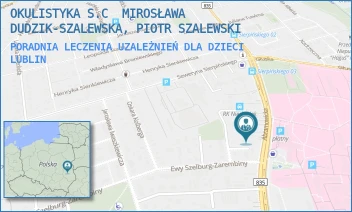 PORADNIA LECZENIA UZALEŻNIEŃ DLA DZIECI - OKULISTYKA S.C  MIROSŁAWA DUDZIK-SZALEWSKA, PIOTR SZALEWSKI - ABRAMOWICKA 13B,  LUBLIN