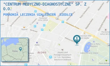 PORADNIA LECZENIA UZALEŻNIEŃ - "CENTRUM MEDYCZNO-DIAGNOSTYCZNE" SP. Z O.O. - ALEKSANDROWSKA 4,  SIEDLCE