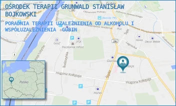 PORADNIA TERAPII UZALEŻNIENIA OD ALKOHOLU I WSPÓŁUZALEŻNIENIA - OŚRODEK TERAPII GRUNWALD STANISŁAW BOJKOWSKI - UL. ŚLĄSKA 35/B,  GUBIN