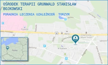 PORADNIA LECZENIA UZALEŻNIEŃ - OŚRODEK TERAPII GRUNWALD STANISŁAW BOJKOWSKI - UL. WOJSKA POLSKIEGO 52/24,  TORZYM