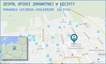 PORADNIA LECZENIA UZALEŻNIEŃ - ZESPÓŁ OPIEKI ZDROWOTNEJ W ŁĘCZYCY - UL. JANA KILIŃSKIEGO 4,  ŁĘCZYCA