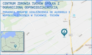 PORADNIA TERAPII UZALEŻNIENIA OD ALKOHOLU I WSPÓŁUZALEŻNIENIA W TUCHOWIE - CENTRUM ZDROWIA TUCHÓW SPÓŁKA Z OGRANICZONĄ ODPOWIEDZIALNOŚCIĄ - UL. TARNOWSKA 34, TUCHÓW