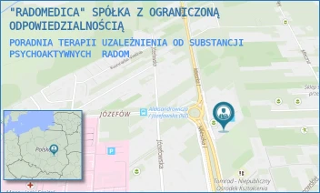 PORADNIA TERAPII UZALEŻNIENIA OD SUBSTANCJI PSYCHOAKTYWNYCH - "RADOMEDICA" SPÓŁKA Z OGRANICZONĄ ODPOWIEDZIALNOŚCIĄ - MIESZKA I 30,  RADOM
