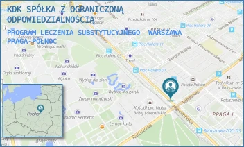 PROGRAM LECZENIA SUBSTYTUCYJNEGO - KDK SPÓŁKA Z OGRANICZONĄ ODPOWIEDZIALNOŚCIĄ - RATUSZOWA 7/9,  WARSZAWA PRAGA-PÓŁNOC