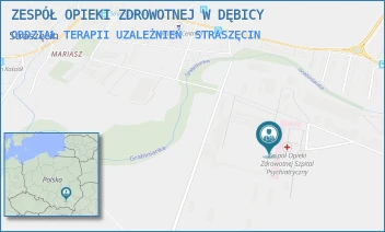 ODDZIAŁ TERAPII UZALEŻNIEŃ - ZESPÓŁ OPIEKI ZDROWOTNEJ W DĘBICY - UL. STRASZĘCIN 295,  STRASZĘCIN