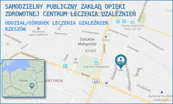 ODDZIAŁ/OŚRODEK LECZENIA UZALEŻNIEŃ - SAMODZIELNY PUBLICZNY ZAKŁAD OPIEKI ZDROWOTNEJ CENTRUM LECZENIA UZALEŻNIEŃ - UL. JANA KOCHANOWSKIEGO 17,  RZESZÓW
