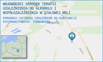 PORADNIA LECZENIA UZALEŻNIEŃ OD SUBSTANCJI PSYCHOAKTYWNYCH - WOJEWÓDZKI OŚRODEK TERAPII UZALEŻNIENIA OD ALKOHOLU I WSPÓŁUZALEŻNIENIA W STALOWEJ WOLI - UL. WIEJSKA 17,  TARNOBRZEG