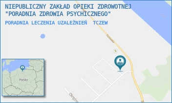 PORADNIA LECZENIA UZALEŻNIEŃ - NIEPUBLICZNY ZAKŁAD OPIEKI ZDROWOTNEJ "PORADNIA ZDROWIA PSYCHICZNEGO" - UL. KASZTANOWA 2,  TCZEW