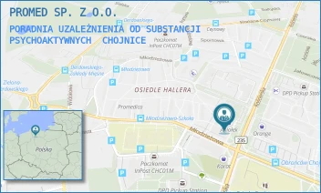 PORADNIA UZALEŻNIENIA OD SUBSTANCJI PSYCHOAKTYWNYCH - PROMED SP. Z O.O. - MŁODZIEŻOWA 35,  CHOJNICE