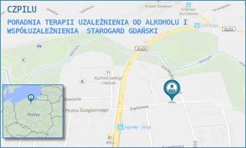 PORADNIA TERAPII UZALEŻNIENIA OD ALKOHOLU I WSPÓŁUZALEŻNIENIA - CZPILU - UL. FRYDERYKA CHOPINA 9,  STAROGARD GDAŃSKI