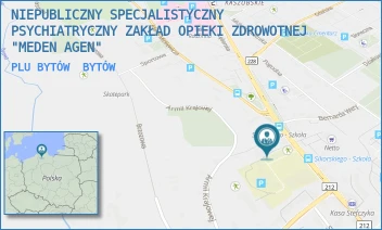 PLU BYTÓW - NIEPUBLICZNY SPECJALISTYCZNY PSYCHIATRYCZNY ZAKŁAD OPIEKI ZDROWOTNEJ "MEDEN AGEN" - UL. GEN. WŁADYSŁAWA SIKORSKIEGO 30/1,  BYTÓW