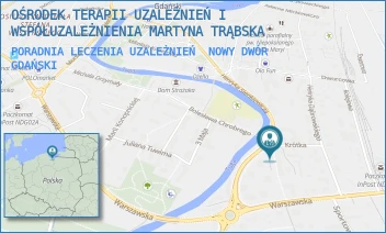 PORADNIA LECZENIA UZALEŻNIEŃ - OŚRODEK TERAPII UZALEŻNIEŃ I WSPÓŁUZALEŻNIENIA MARTYNA TRĄBSKA - UL. HENRYKA SIENKIEWICZA 17,  NOWY DWÓR GDAŃSKI