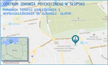 PORADNIA TERAPII UZALEŻNIENIA I WSPÓŁUZALEŻNIENIA OD ALKOHOLU - CENTRUM ZDROWIA PSYCHICZNEGO W SŁUPSKU - UL. OBROŃCÓW WYBRZEŻA 4,  SŁUPSK