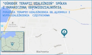 PORADNIA TERAPII UZALEŻNIENIA OD ALKOHOLU I WSPÓŁUZALEŻNIENIA - "OŚRODEK TERAPII UZALEŻNIEŃ" SPÓŁKA Z OGRANICZONĄ ODPOWIEDZIALNOŚCIĄ - UL. 1 MAJA 25,  CZĘSTOCHOWA