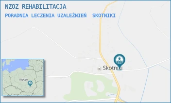 PORADNIA LECZENIA UZALEŻNIEŃ - N.Z.O.Z. OŚRODEK ZDROWIA WILCZYCE ANNA KWIECIEŃ - 126,  SKOTNIKI