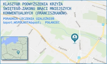 PORADNIA LECZENIA UZALEŻNIEŃ "WSPÓLNOTA" - KLASZTOR PODWYŻSZENIA KRZYŻA ŚWIĘTEGO ZAKONU BRACI MNIEJSZYCH KONWENTUALNYCH (FRANCISZKANÓW) - 11 LISTOPADA 15,  POŁANIEC