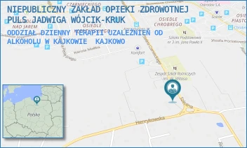 ODDZIAŁ DZIENNY TERAPII UZALEŻNIEŃ OD ALKOHOLU W KAJKOWIE - PULS SPÓŁKA Z OGRANICZONĄ ODPOWIEDZIALNOŚCIĄ - SZKOLNA 1, KAJKOWO