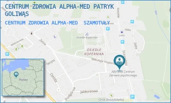 CENTRUM ZDROWIA ALPHA-MED - CENTRUM ZDROWIA ALPHA-MED PATRYK GOLIWĄS - SZCZUCZYŃSKA 15,  SZAMOTUŁY