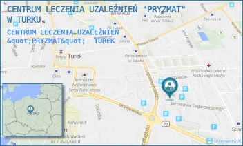 CENTRUM LECZENIA UZALEŻNIEŃ "PRYZMAT" - CENTRUM LECZENIA UZALEŻNIEŃ "PRYZMAT" W TURKU - DĄBROWSKIEGO 7,  TUREK