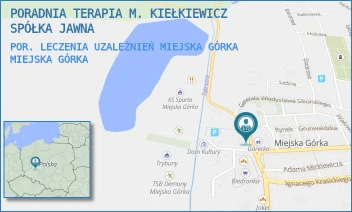 POR. LECZENIA UZALEŻNIEŃ MIEJSKA GÓRKA - PORADNIA TERAPIA M. KIEŁKIEWICZ SPÓŁKA JAWNA - PLAC KORCZAKA 4,  MIEJSKA GÓRKA