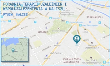PTUIW - PORADNIA TERAPII UZALEŻNIEŃ I WSPÓŁUZALEŻENIENIA W KALISZU - LIPOWA 5,  KALISZ