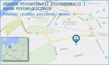 PORADNIA LECZENIA UZALEŻNIEŃ - OŚRODEK PSYCHOTERAPII PSYCHOEDUKACJI I BADAŃ PSYCHOLOGICZNYCH - NOWA 2,  WRONKI