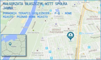 PORADNIA TERAPII UZALEŻNIEŃ - P-Ń - NOWE MIASTO - MAŁGORZATA BŁASZCZYK-WITT SPÓŁKA JAWNA - OS.PIASTOWSKIE 81,  POZNAŃ-NOWE MIASTO