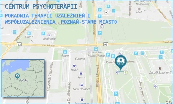 PORADNIA TERAPII UZALEŻNIEŃ I WSPÓŁUZALEŻNIENIA - CENTRUM PSYCHOTERAPII - ZWYCIĘSTWA 108,  POZNAŃ-STARE MIASTO