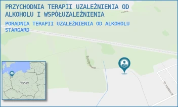 PORADNIA TERAPII UZALEŻNIENIA OD ALKOHOLU - PRZYCHODNIA TERAPII UZALEŻNIENIA OD ALKOHOLU I WSPÓŁUZALEŻNIENIA - WYSZYŃSKIEGO B22/3,  STARGARD