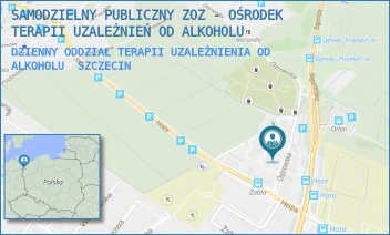 DZIENNY ODDZIAŁ TERAPII UZALEŻNIENIA OD ALKOHOLU - SAMODZIELNY PUBLICZNY ZAKŁAD OPIEKI ZDROWOTNEJ OŚRODEK TERAPII UZALEŻNIEŃ I WSPÓŁUZALEŻNIEŃ W SZCZECINIE - OSTROWSKA 7,  SZCZECIN
