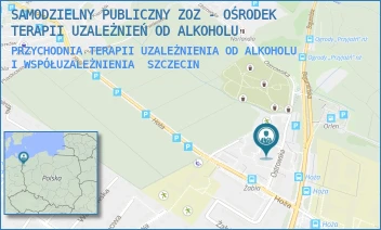 PRZYCHODNIA TERAPII UZALEŻNIENIA OD ALKOHOLU I WSPÓŁUZALEŻNIENIA - SAMODZIELNY PUBLICZNY ZAKŁAD OPIEKI ZDROWOTNEJ OŚRODEK TERAPII UZALEŻNIEŃ I WSPÓŁUZALEŻNIEŃ W SZCZECINIE - OSTROWSKA 7,  SZCZECIN