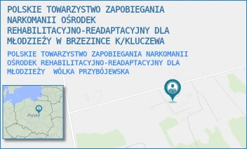 POLSKIE TOWARZYSTWO ZAPOBIEGANIA NARKOMANII OŚRODEK REHABILITACYJNO-READAPTACYJNY DLA MŁODZIEŻY - POLSKIE TOWARZYSTWO ZAPOBIEGANIA NARKOMANII OŚRODEK REHABILITACYJNO- READAPTACYJNY DLA MŁODZIEŻY W RUDKACH - 58A,  WÓLKA PRZYBÓJEWSKA