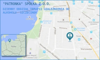 DZIENNY ODDZIAŁ TERAPII UZALEŻNIENIA OD ALKOHOLU - "PATRONKA" SPÓŁKA Z O.O. - KLASZTORNA 11, SZCZECINEK