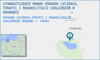 OŚRODEK LECZENIA,TERAPII I REHABILITACJI UZALEŻNIEŃ GRABOWO 1 - STOWARZYSZENIE MONAR OŚRODEK LECZENIA, TERAPII I REHABILITACJI UZALEŻNIEŃ W GRABOWIE - GRABOWO 1,  ŁOBEZ
