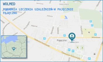 PORADNIA LECZENIA UZALEŻNIEŃ W PAJĘCZNIE - WOLMED - UL. WIŚNIOWA 26, PAJĘCZNO