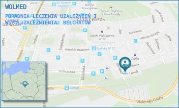 PORADNIA LECZENIA UZALEŻNIEŃ I WSPÓŁUZALEŻNIENIA - WOLMED - UL. OPALOWA 9, BEŁCHATÓW